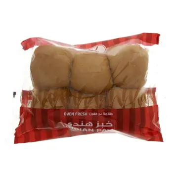 خبز هندي طازج من الفرن 300جرام