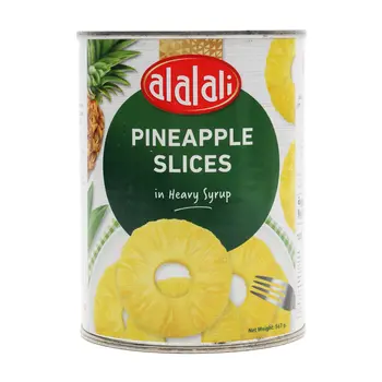 Al Alali Pineapple Slices in Heavy Syrup 567g