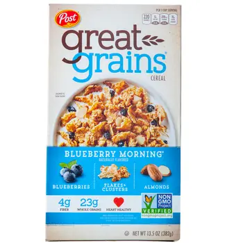 Post Blueberry Great Grains Cereal 382g