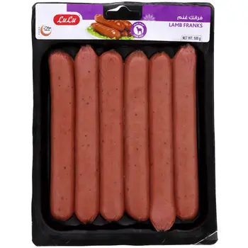 LuLu Lamb Franks 500g