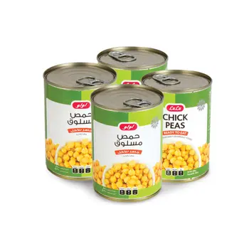 Lulu Ready-to-Eat Chick Peas 4x400g
