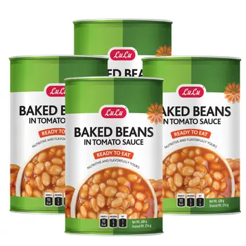 Lulu Baked Beans in Tomato Sauce 4x420g