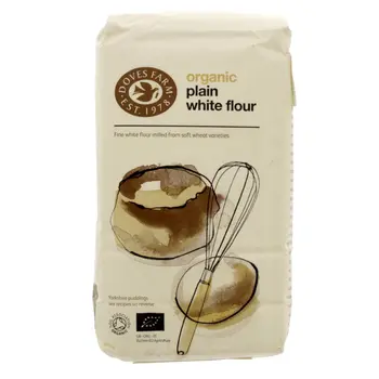 Doves Farm Organic Plain White Flour 1kg