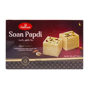 Haldiram's Soan Papdi with Almonds & Pistachios 250g