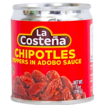 La Costeña Chipotle Peppers in Adobo Sauce 199g