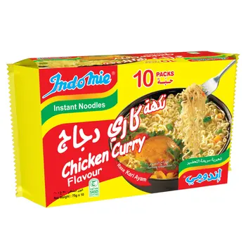 Indomie Chicken Curry Instant Noodles 10x75g