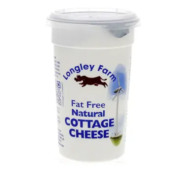 Longley Farm Fat-Free Cottage Cheese 250g