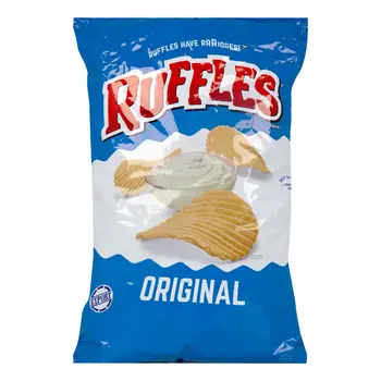 Ruffles Original Potato Chips 15 Oz