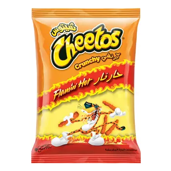 Cheetos Flamin' Hot Crunchy Snacks 99.2g
