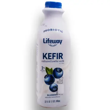 Lifeway Blueberry Kefir Probiotic Milk 946ml