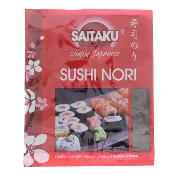 Saitaku Sushi Nori Sheets 5 Count
