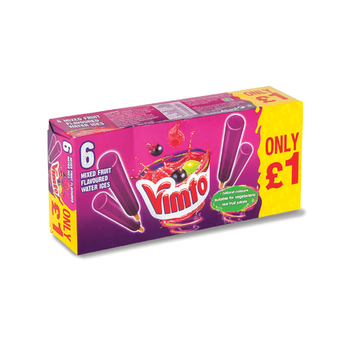 Vimto Mixed Fruit Lollies 6x45ml