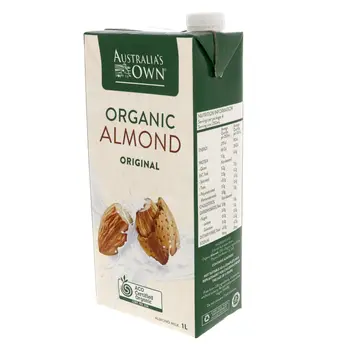 أسترالياز أون حليب اللوز العضوي 1لتر