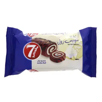7 Days Vanilla Swiss Roll 55g