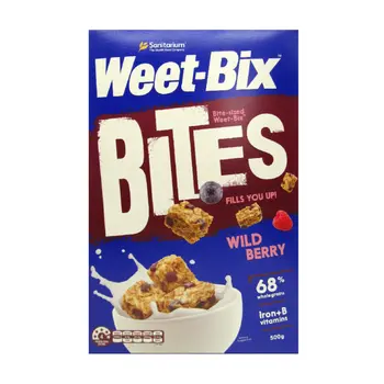Sanitarium Wild Berry Weet-Bix Bites 500g