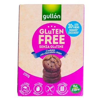 Gullón Gluten-Free Chocolate Chip Cookies 200g