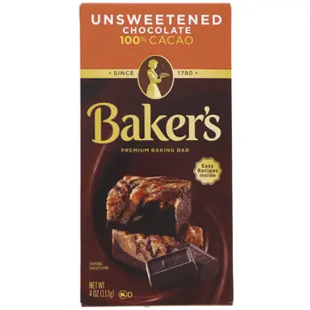 Baker's Premium Unsweetened Chocolate 113g