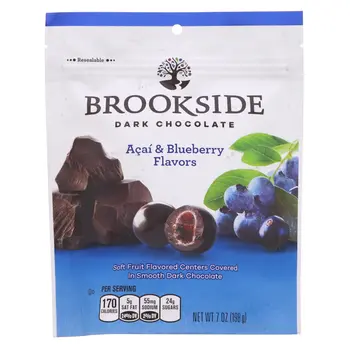 بروكسايد الشوكولاتة الداكنة بالآساي و التوت البري 198جرام