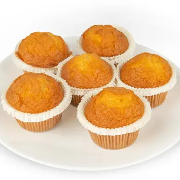 مافن سادة خالي من السكر 6قطع