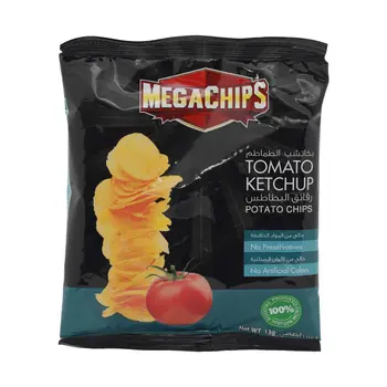 Mega Tomato Ketchup Potato Chips 22x13g