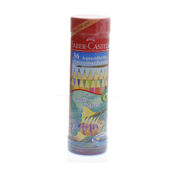 Faber-Castell Aquarellstifte Water Color Pencils 36 Pieces