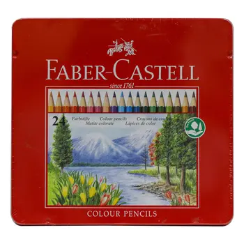 Faber-Castell Color Pencils 24 Pieces