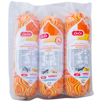 Lulu Chicken Mortadella Assorted 3x350g
