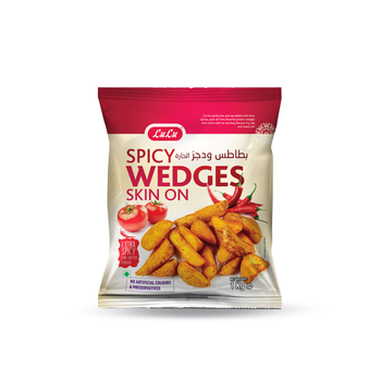 Lulu Extra Spicy Wedges Skin-On 1kg