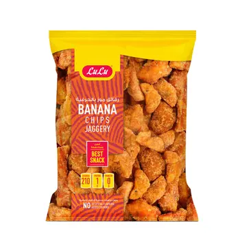Lulu Jaggery Banana Chips 200g