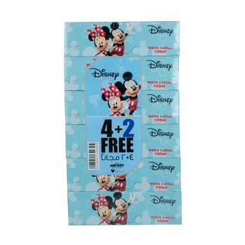 Disney White Facial Tissue 6 Pieces