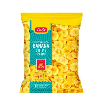 Lulu Plain Banana Chips 200g