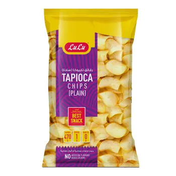 Lulu Plain Tapioca Chips 200g