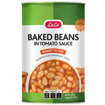 Lulu Baked Beans in Tomato Sauce 420g