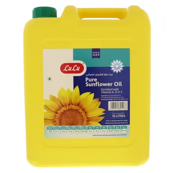 Lulu Pure Sunflower Oil 10 Litres