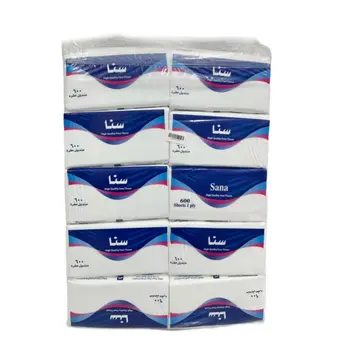Sana High-Quality Face Tissue Wipes 600 Sheets