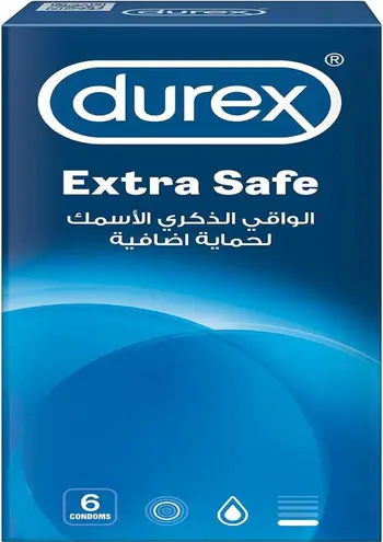 Durex Extra Safe Condoms 6 Pieces