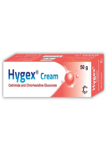 Hygex Cetrimide Chlorhexidine Cream 50g