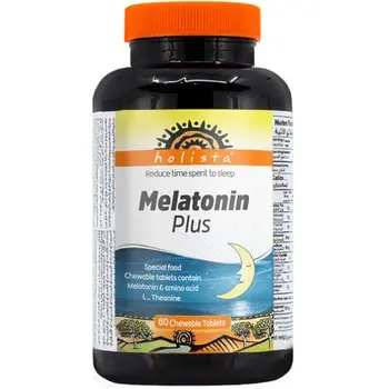 Holista Plus Melatonin Chewable Tablets 60 Count