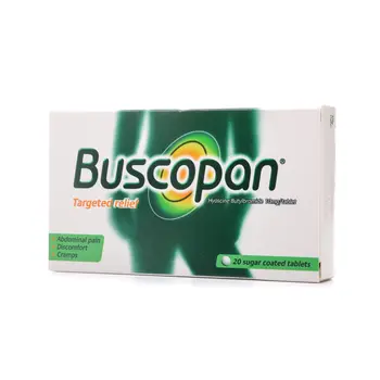 Buscopan Hyoscine Butylbromide Tablets 20x10mg