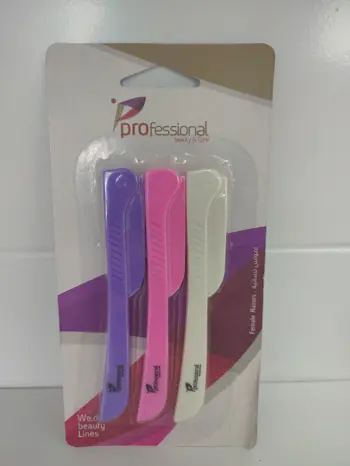 Professional Women's Razors 3 Pieces
