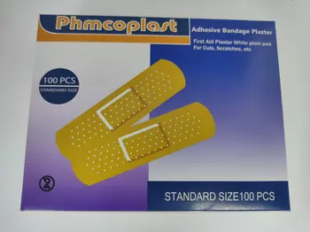 Phmcoplast White Adhesive Bandage Plaster 100 pcs