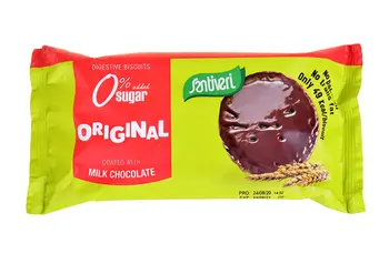 سانتيفيري كوكيز دايجستف بدون سكر شوكلاتة بالحليب 85 جرام