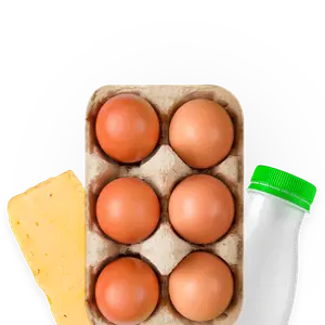 منتجات الألبان والبيض الفئة