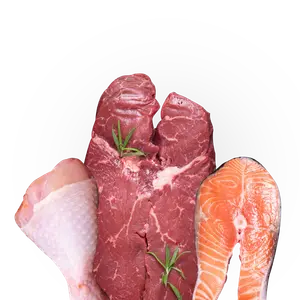 الدجاج والاسماك واللحوم الفئة