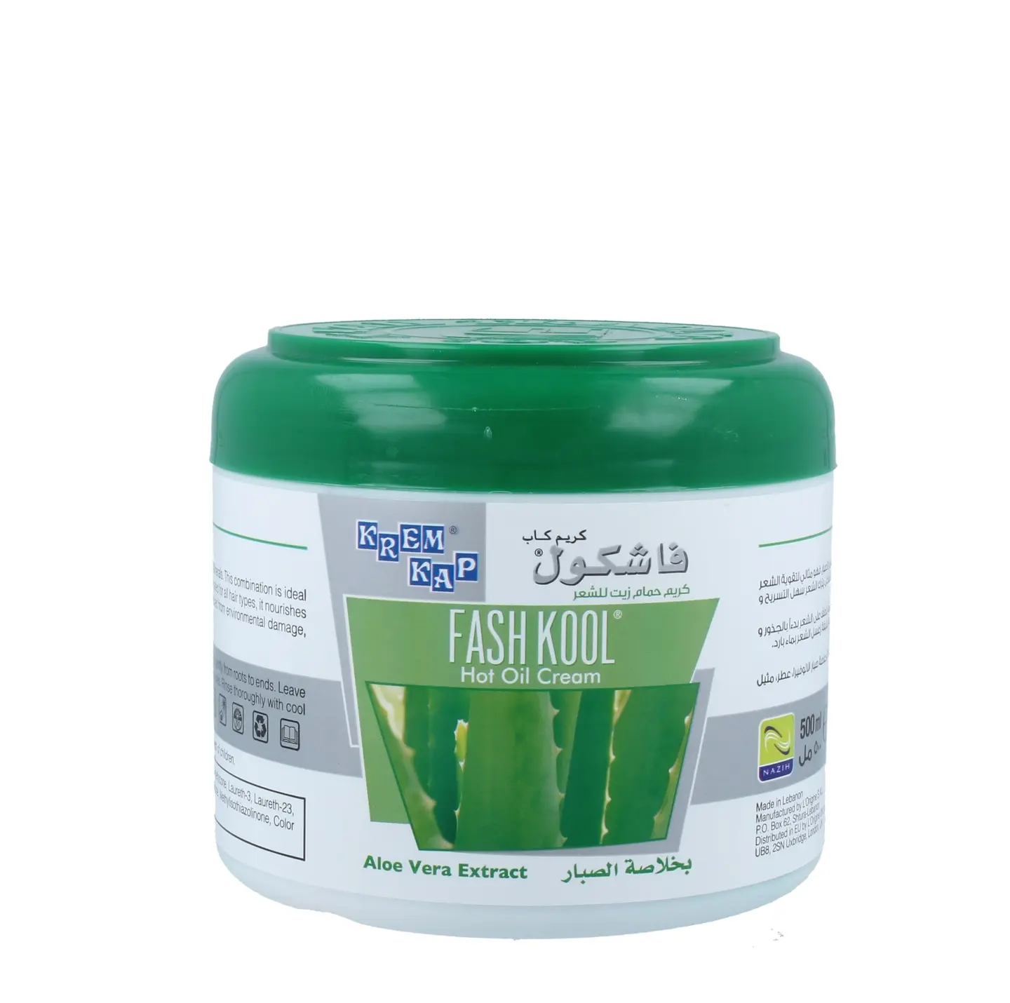 Buy KREM KAP Aloe Hot Oil Treatment 500Ml in Saudi Arabia | HungerStation