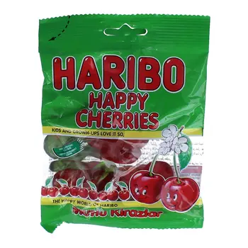 Haribo Happy Cherries Cherry Gummies 80g