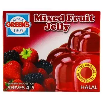 Green'S Mixed Fruit Jelly 6x80g