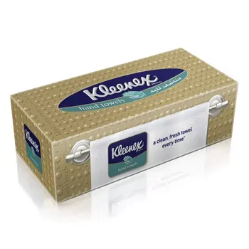 كلينكس مناشف يد 3طبقات 90قطعة