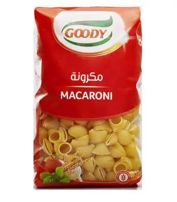 قودي مكرونة مقطعة اصداف رقم 18 450جرام