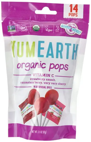Yumearth Organic Vitamin C Pops 14x87g